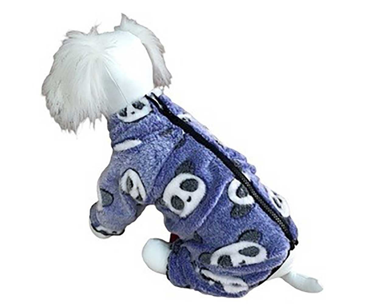 Комбинезон Для Собак Мелких Пород Pet Fashion (Пет Фешн) Panda Street 18 Девочка Плюш Синий