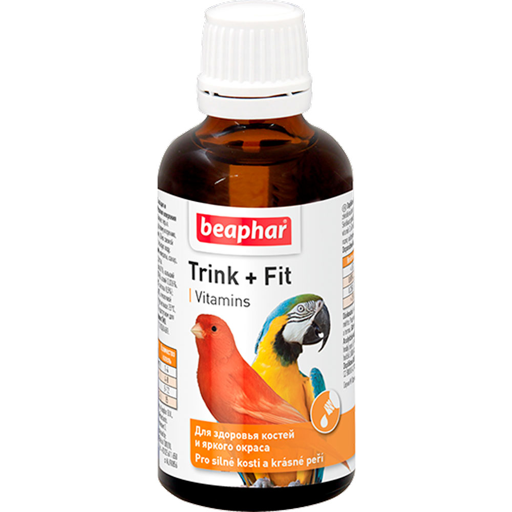 Витамины Для Птиц Beaphar (Беафар) Trink+Fir Birds 50мл 11620