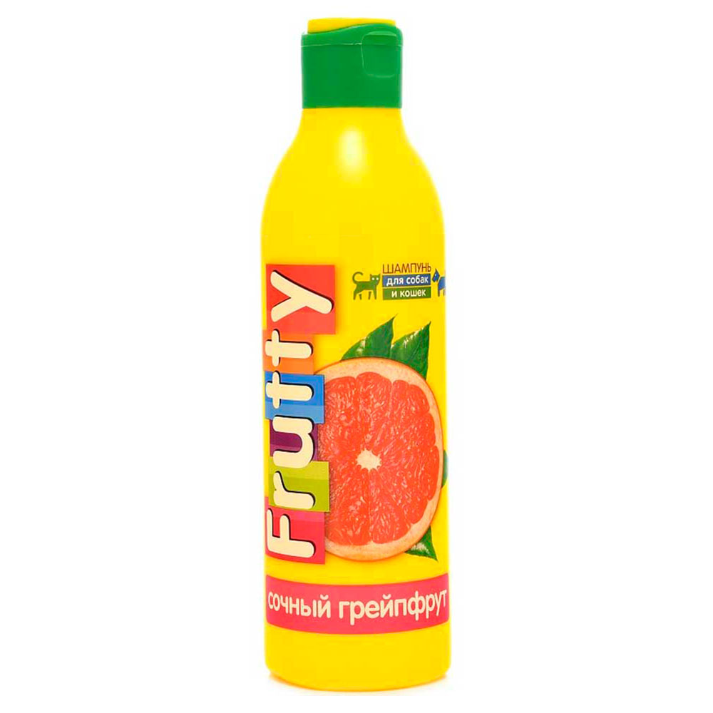 Frutty (Фрутти) Сочный Грейпфрут Шампунь Для Собак и Кошек 250мл