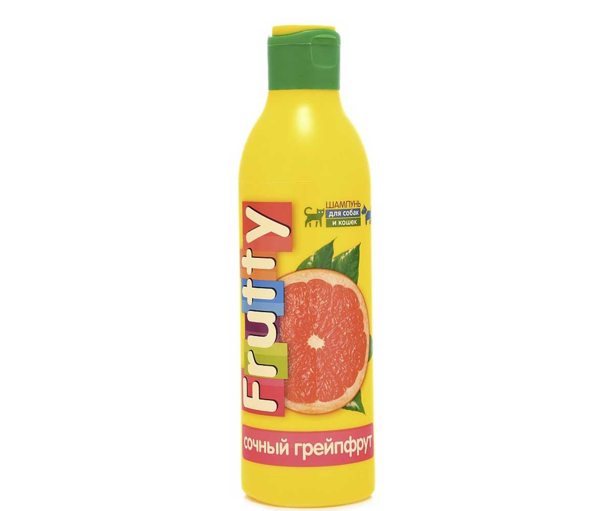 Frutty (Фрутти) Сочный Грейпфрут Шампунь Для Собак и Кошек 250мл