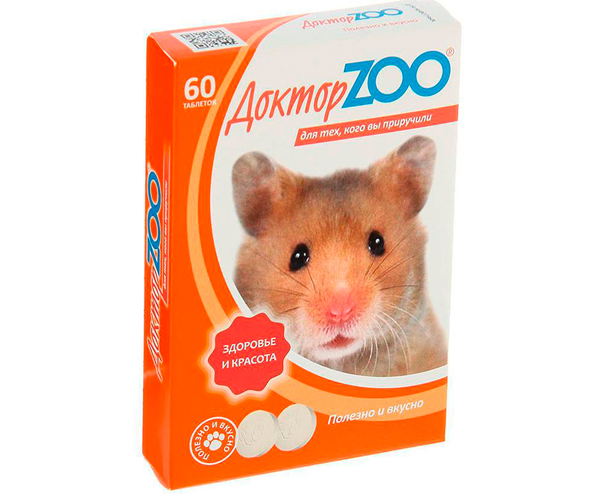 Витамины Для Грызунов Доктор Zoo (Доктор Зоо) 60таб