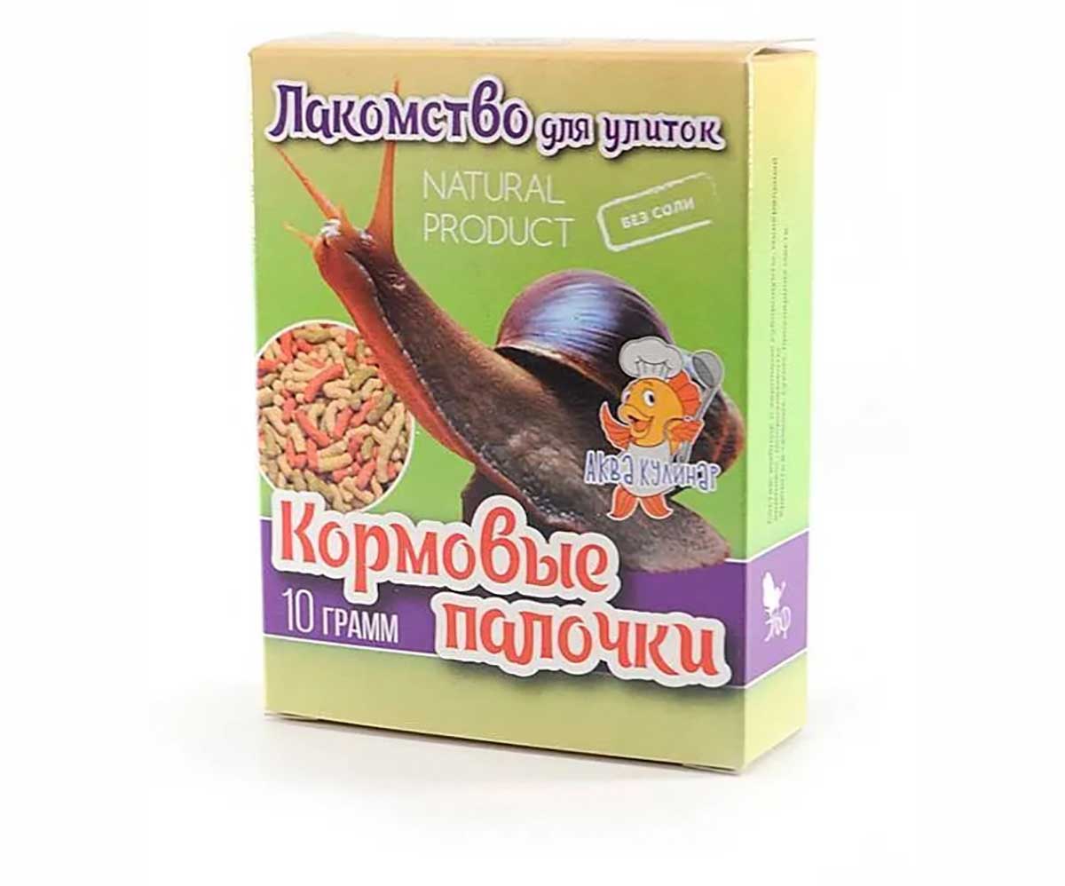 Лакомство Эльф Для Улиток Кормовые Палочки 10г Новинка