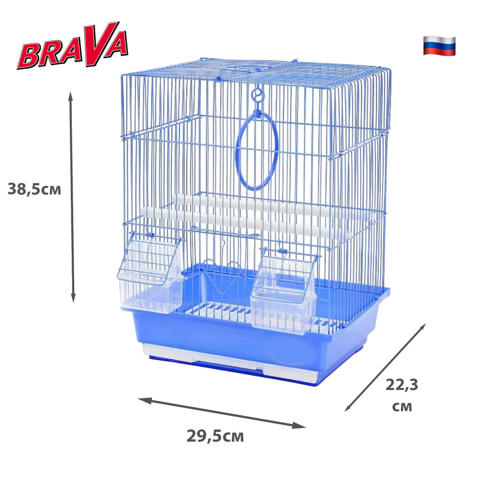 Клетка Brava (Брава) Для Птиц А105 29,5*22,3*38,5см Вв-А2-901 /20/