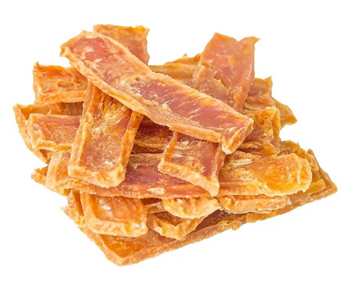 Лакомство Green Qzin (Грин Кьюзин) Для Собак Легкость Сушеная Куриная Грудка Перо Жар-Птицы 750г
