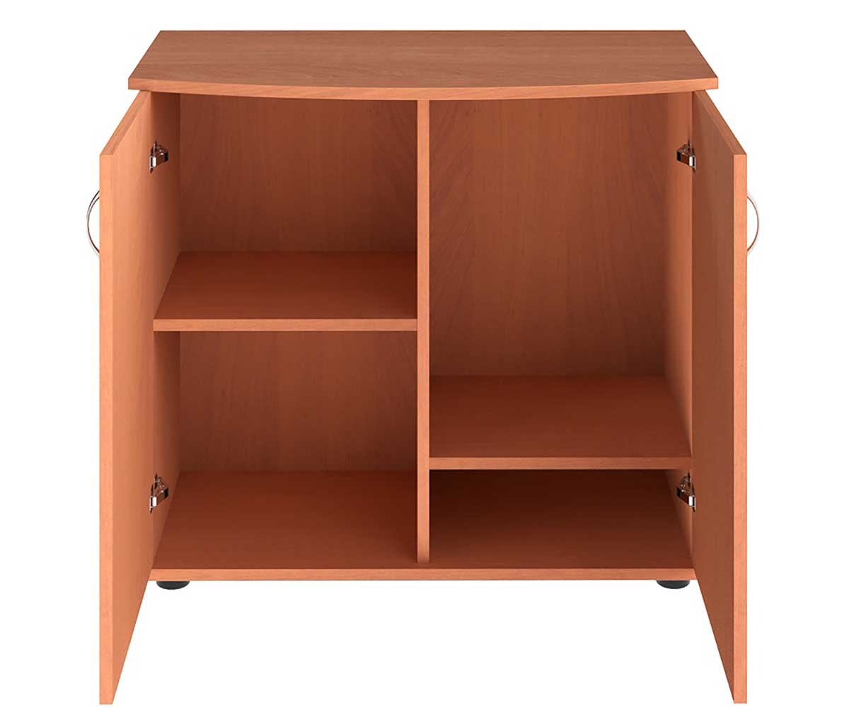 Подставка Aqua Plus (Аква Плюс) 80 Бук Фигурная 2-Дверки Дсп 218769 810*360*720мм