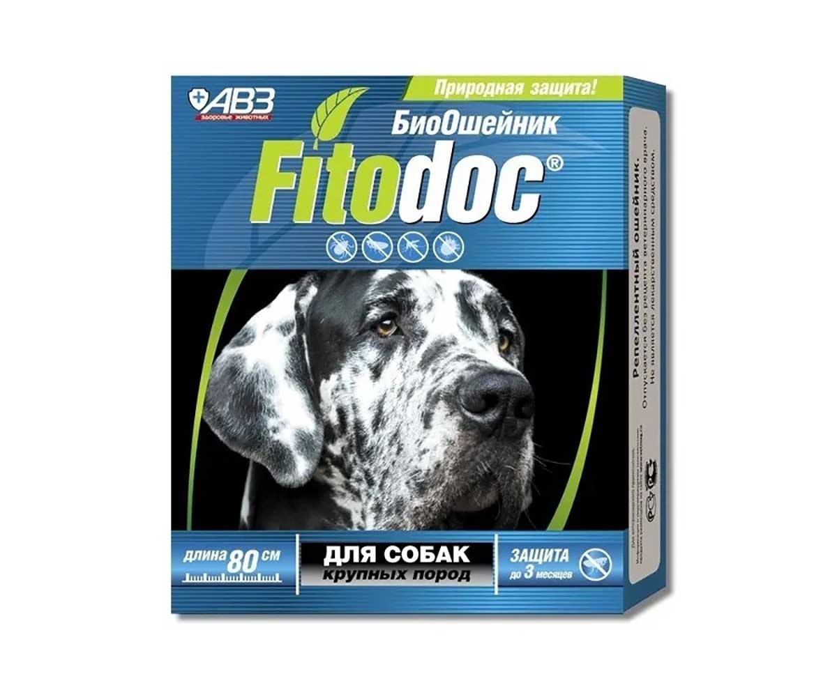 Ошейник Fitodoc (Фитодок) Био Для Собак Крупных Пород 80см Репеллентный
