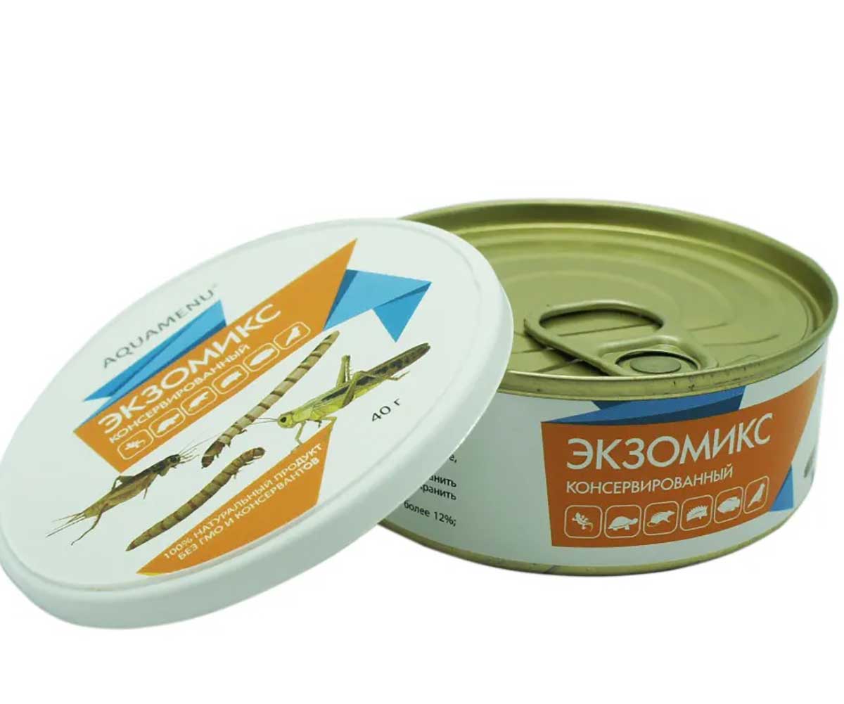 Корм Aquamenu (Акваменю) Экзомикс Консервированный 40г