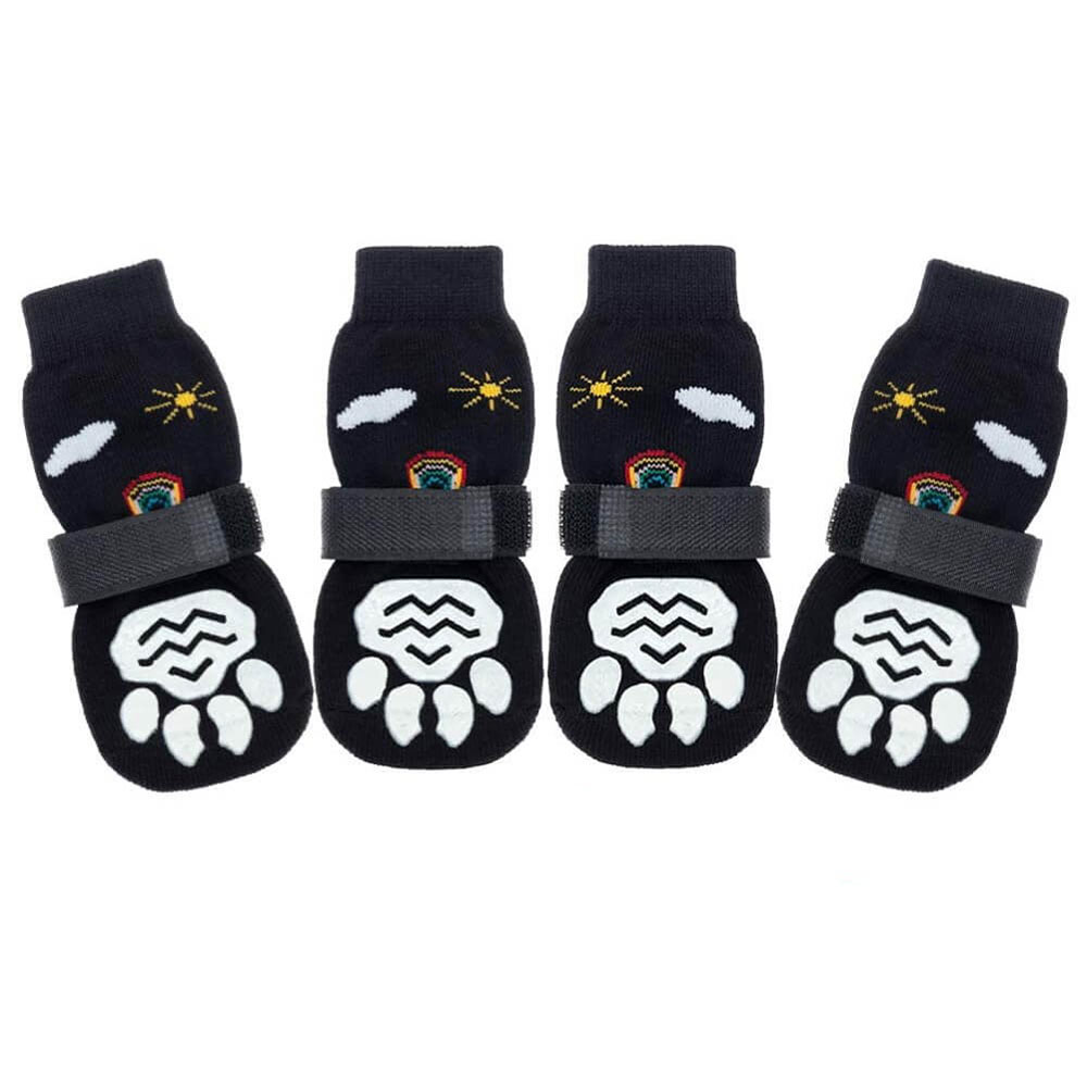 Носки Pet Fashion (Пет Фешн) Для Собак H04 Радуга L Лапа Липа/Кнопка
