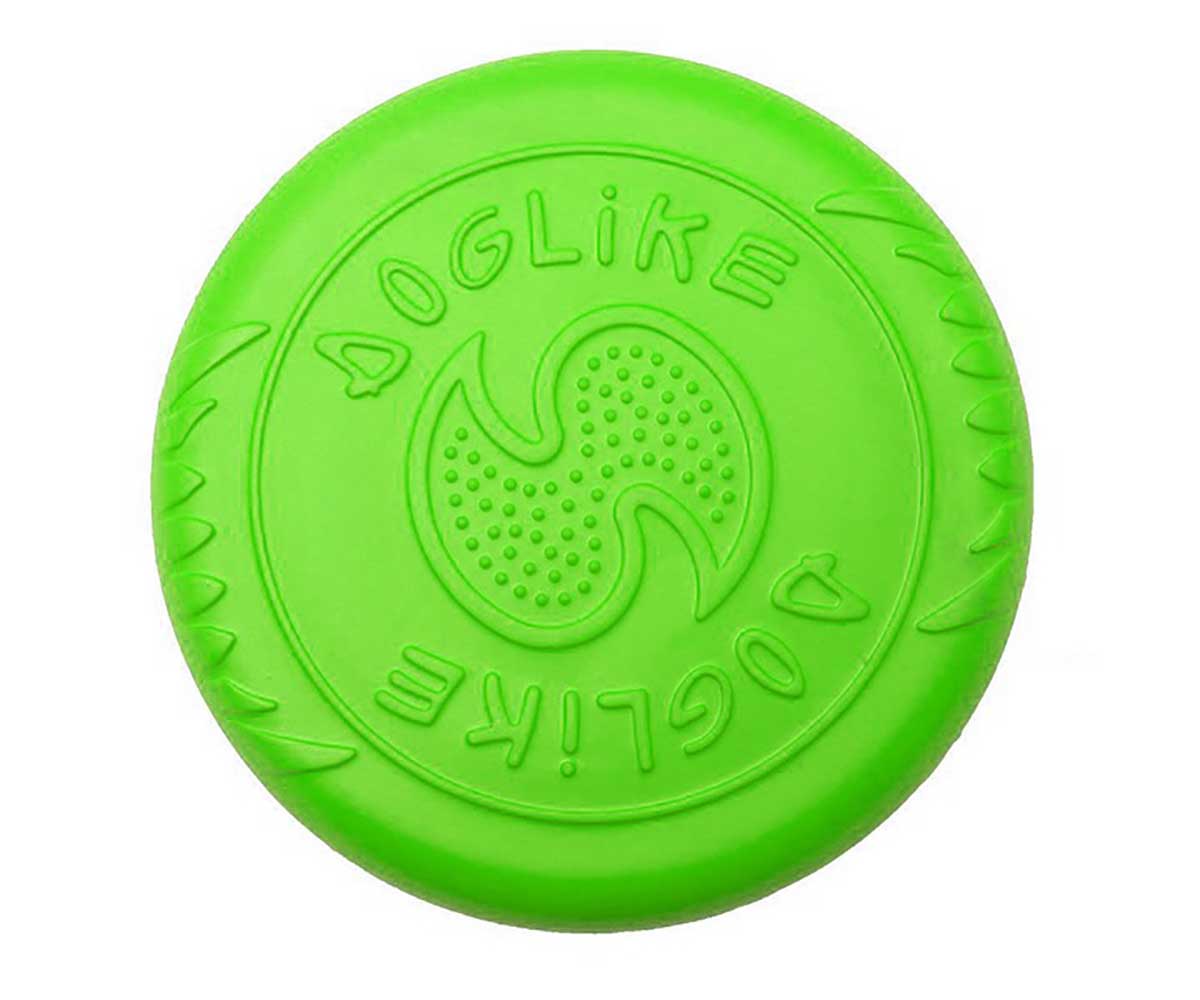 Игрушка Doglike (Доглайк) Тарелка Летающая Большая Dt-0398 Зеленый