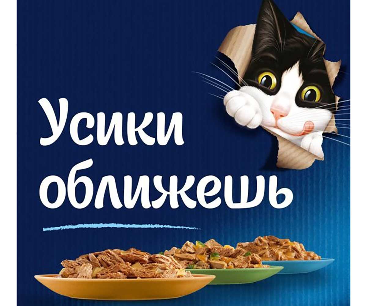 Влажный Корм Felix (Феликс) Для Кошек Аппетитные Кусочки Форель 75г (1*26)