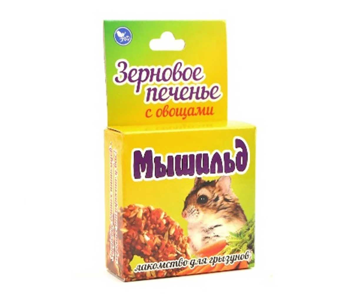 Мышильд Печенье Зерновое Для Грызунов Овощи