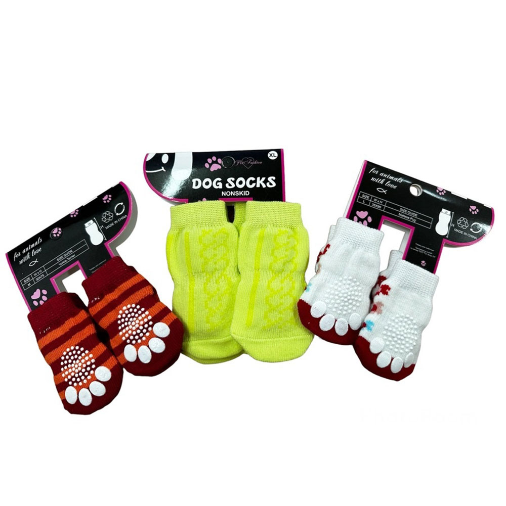 Носки Для Собак Средних Пород Pet Fashion (Пет Фешн) Xl Микс 11*5*4,5см