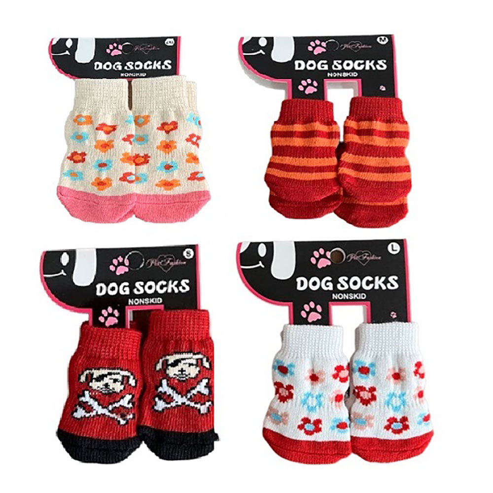 Носки Для Собак Средних Пород Pet Fashion (Пет Фешн) Xl Микс 11*5*4,5см