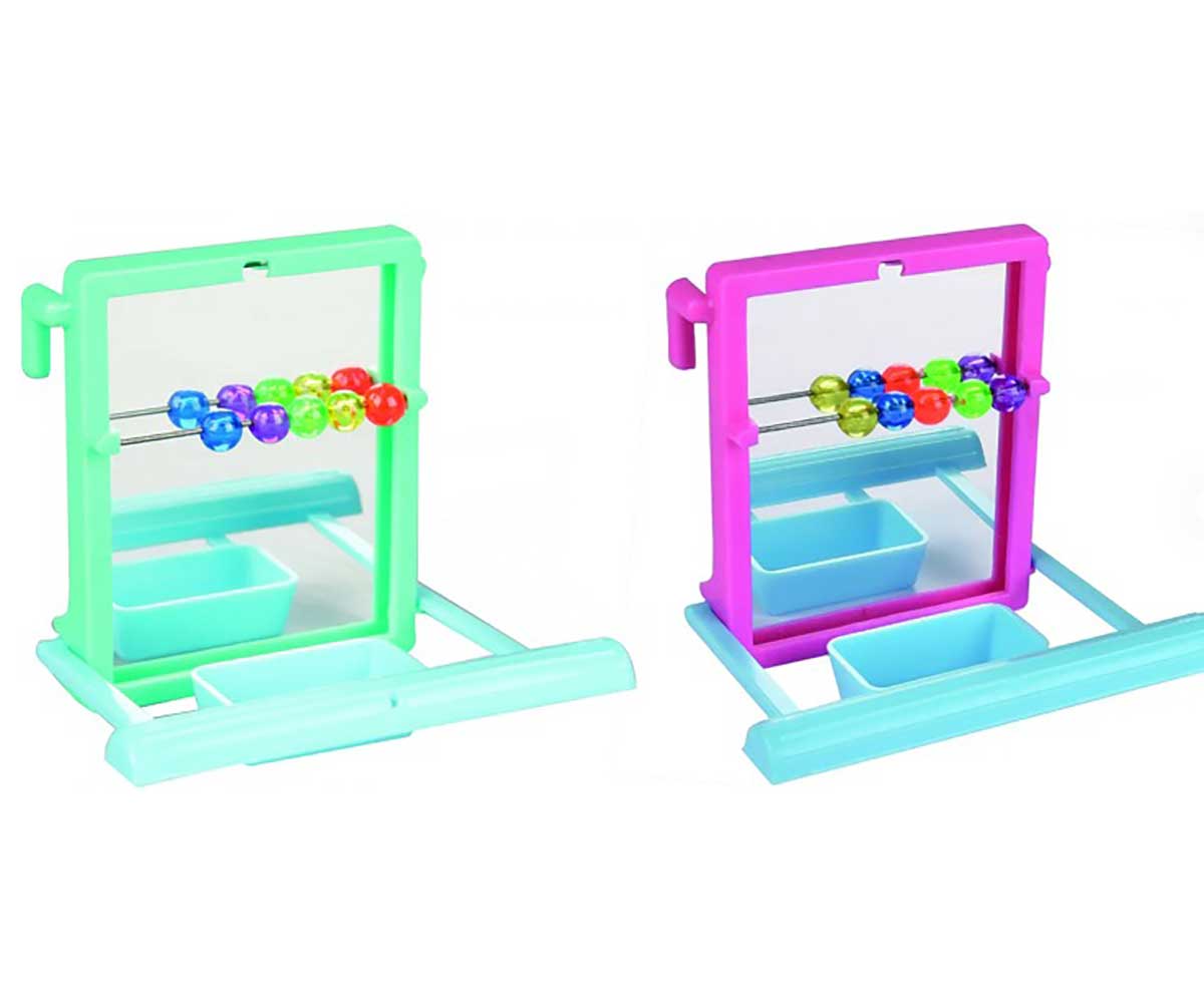 Игрушка Trixie (Трикси) Для Птиц Зеркало в Рамке с Жердочкой Flamingo Fl100291