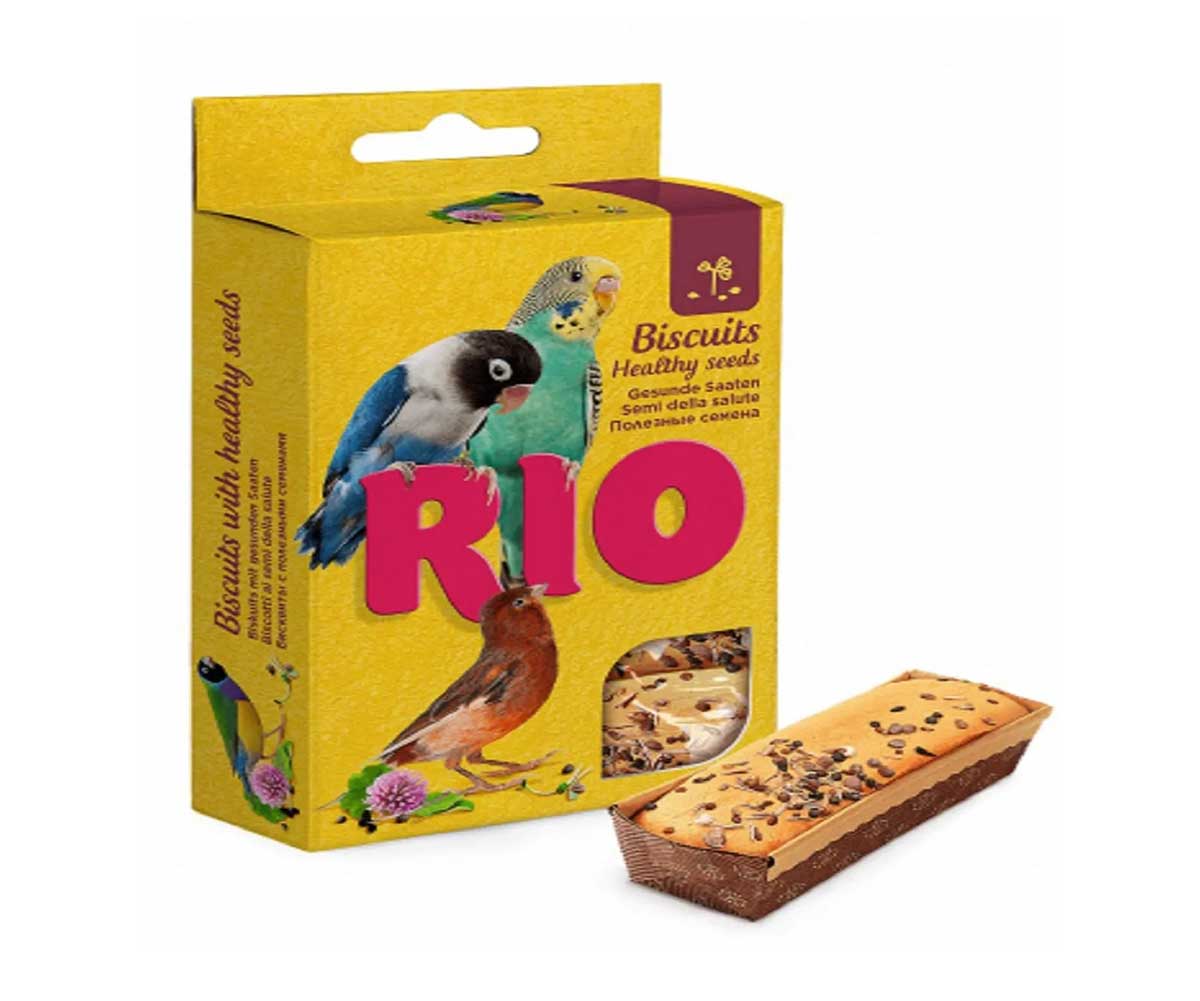 Бисквиты Rio (Рио) Для Птиц Полезные Семена 5*7г 22180