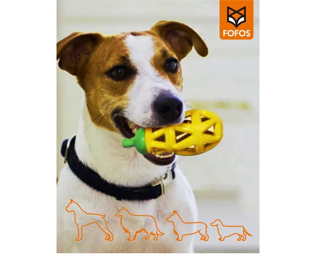 Игрушка Fofos (Фофос) Диспенсер Для Корма Груша 13,1*8,7*7см D08570