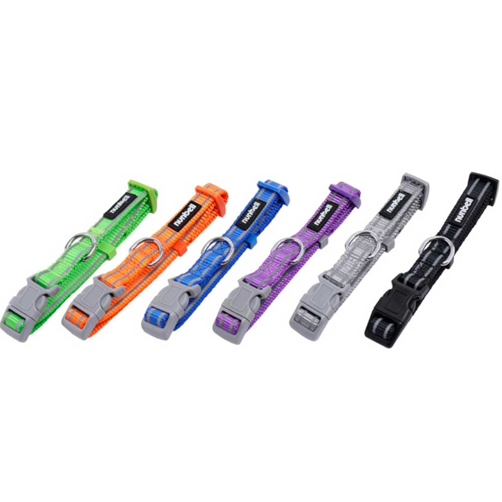 Ошейник Nunbell (Нанбелл) Для Собак Rt-D 40/25*1,5см 10922-8742 Светоотражающая Полоска
