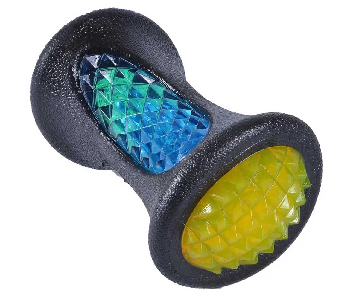 Игрушка Nunbell (Нанбелл) Для Собак Гантель-Светофор Термопластичная Резина Мигает 31019-0223 12*7см