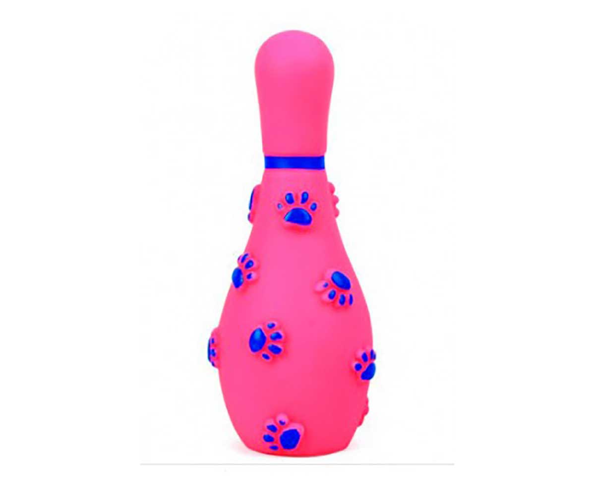 Игрушка-Пищалка Nunbell (Нанбелл) Для Собак Кегля Резина 30919-0168 14,5*5,9см