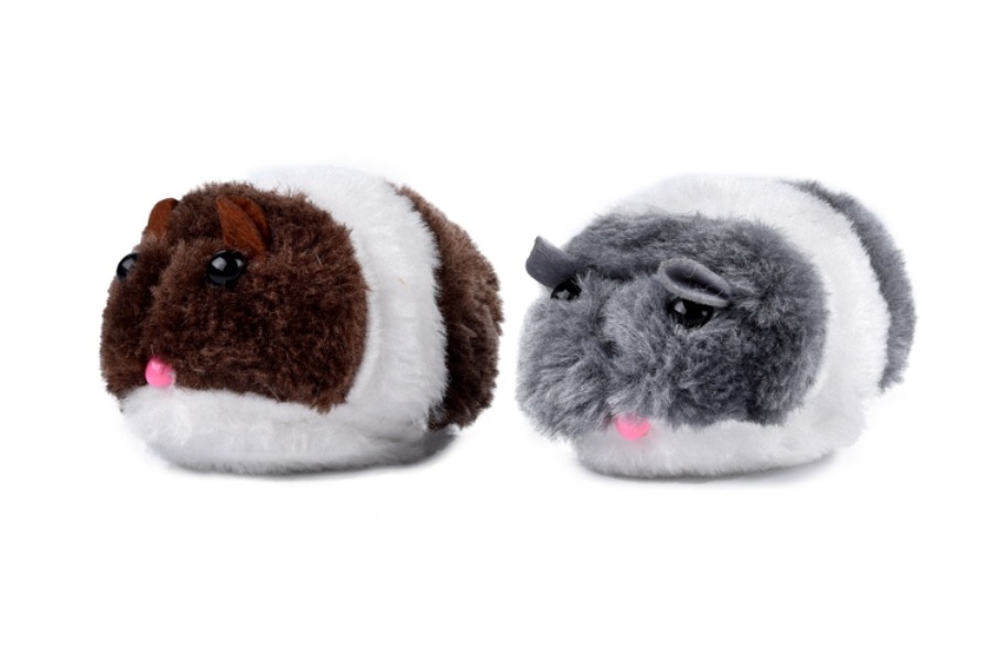 Игрушка Wogy (Воги) Для Кошек Хомячок с Заводным Механизмом 10922-0221 8,5*7*6см Мех