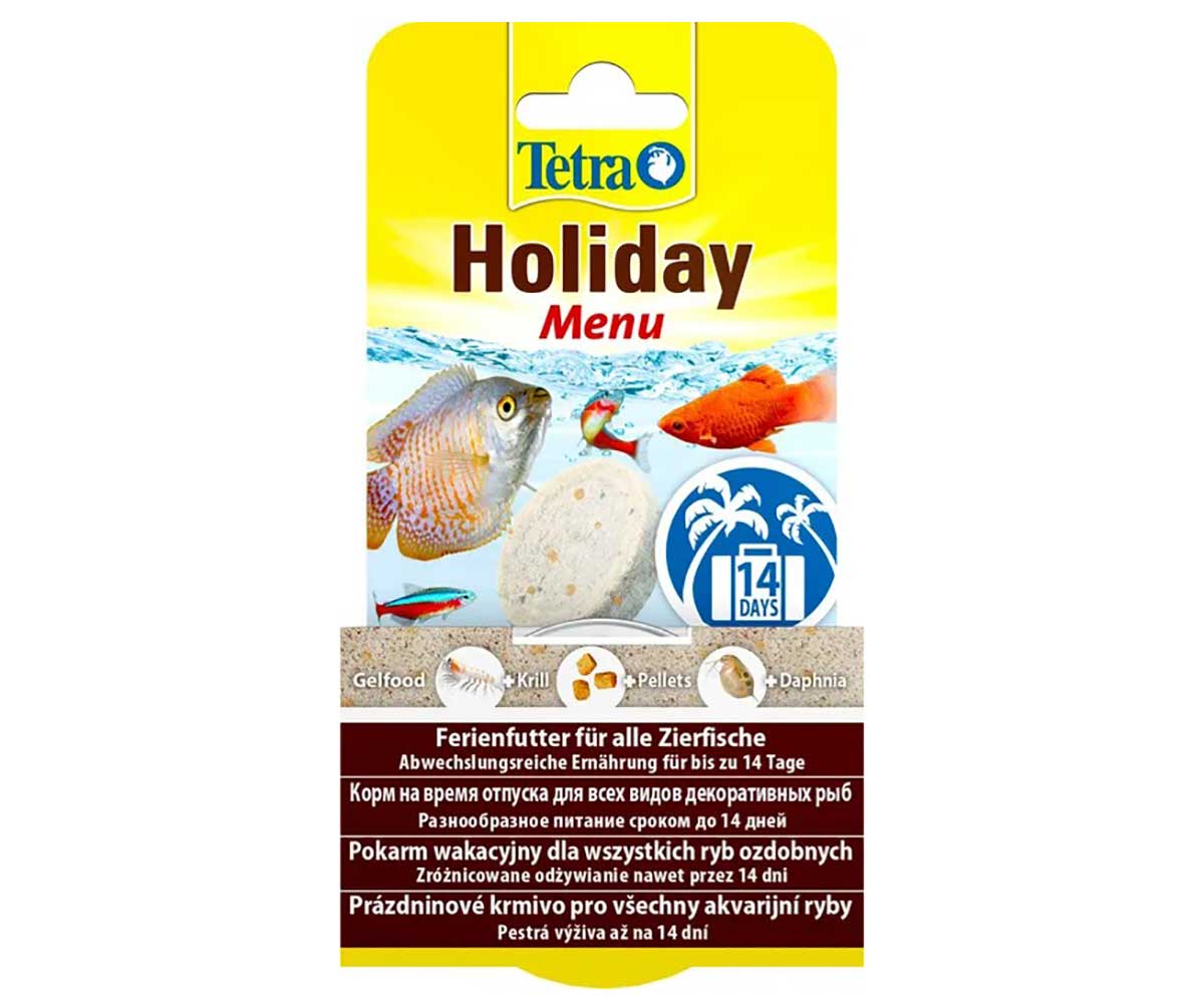 Корм Tetra (Тетра) Holiday Menu Для Тропических Рыб Желе На 14 Дней 289819