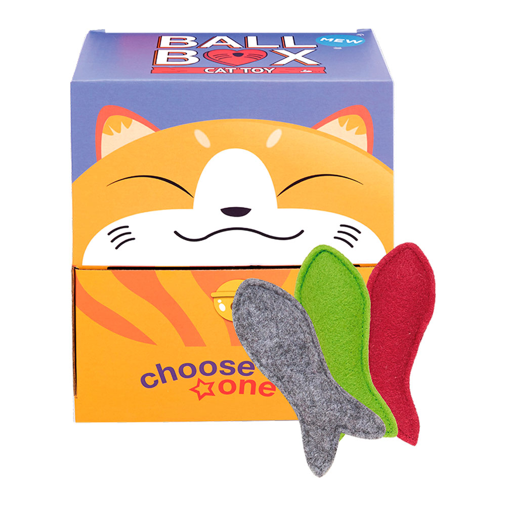 Игрушка Для Кошек Fofos (Фофос) Рыбка Фетр 12*2,5*5см Dcf18704