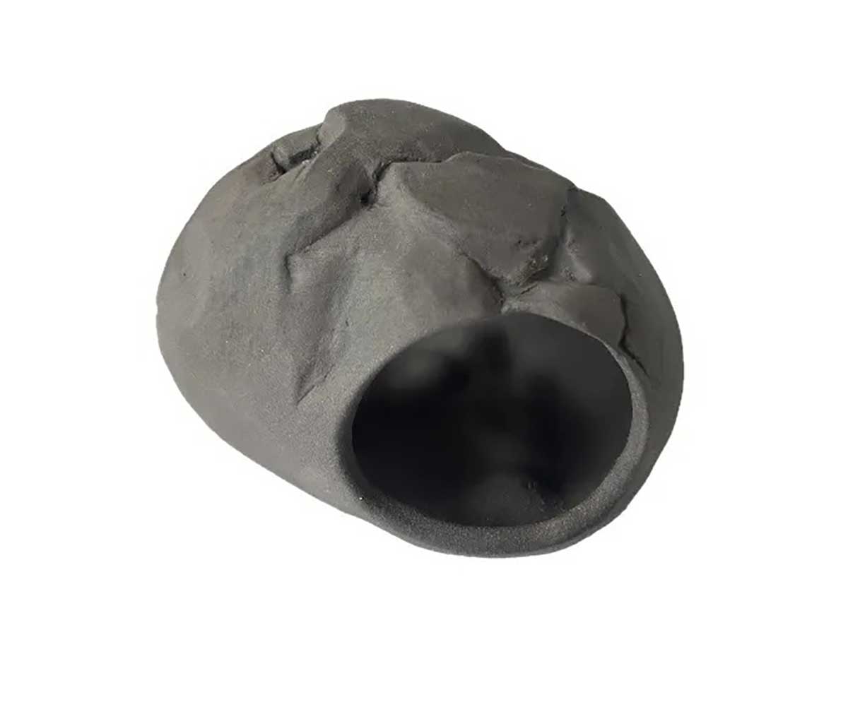 Декорация Gloxy (Глокси) Камень Укрытие 2-Отверстия Xs Gl-953203 9*6,5*6,5см