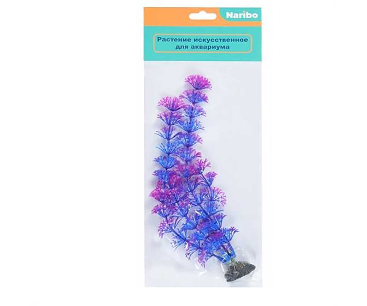 Растение Naribo (Нарибо) Амбулия Синяя 21см Nr-Jj8-1501 Пластик