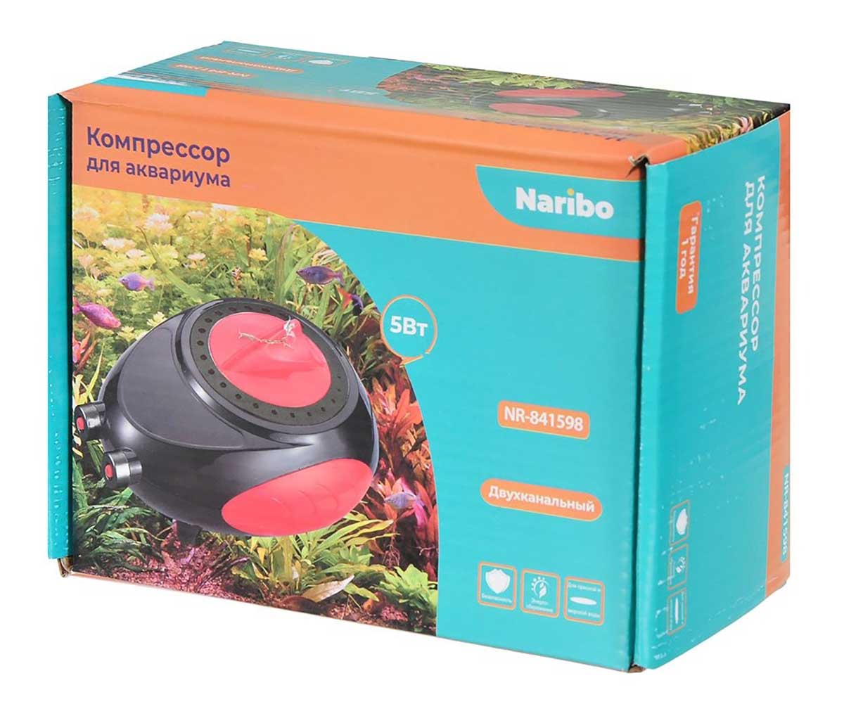 Компрессор Naribo (НАрибо) 5вт 2*3мин 2-Канальный Nr-841598