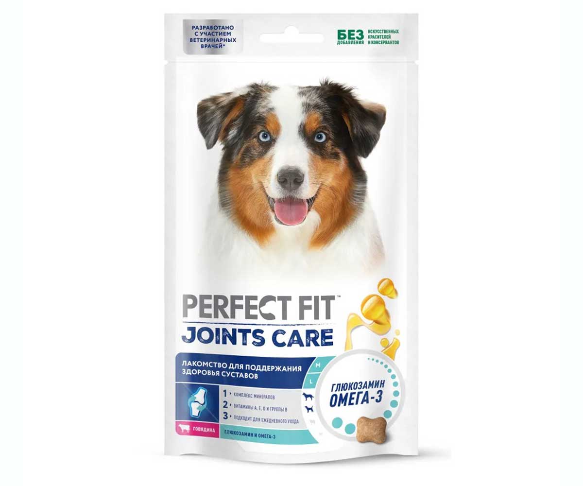 Лакомство Perfect Fit (Перфект Фит) Для Собак Говядина Здоровые Суставы 130г