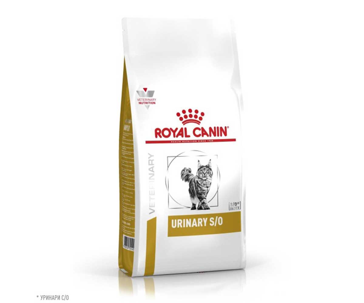 Лечебный Сухой Корм Royal Canin (Ройял Канин) Urinary S/O Для Кошек, Способствующий Растворению Струвитных Мочевых Камней и Снижению Риска Их Повторного Образования LP34 350г