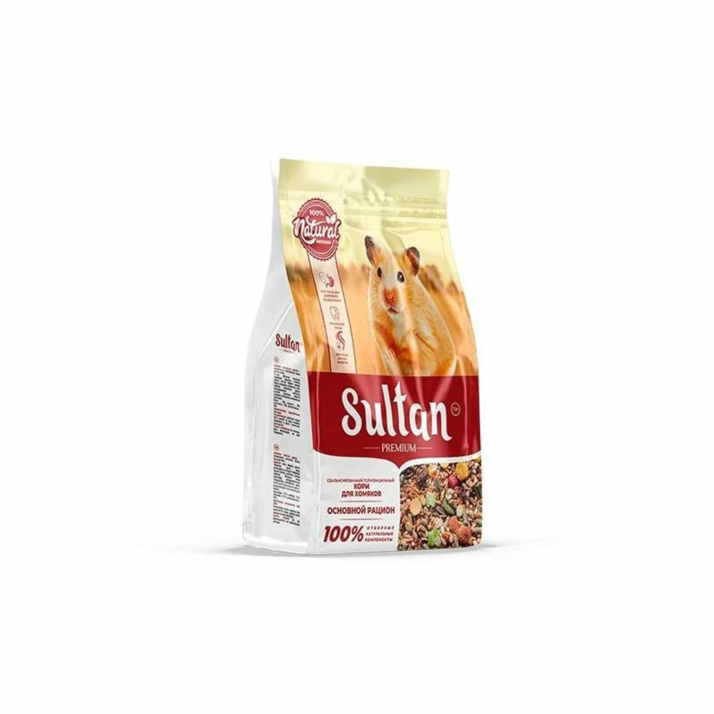 Корм Sultan (Султан) Новый для Хомяков Основной Рацион 400г