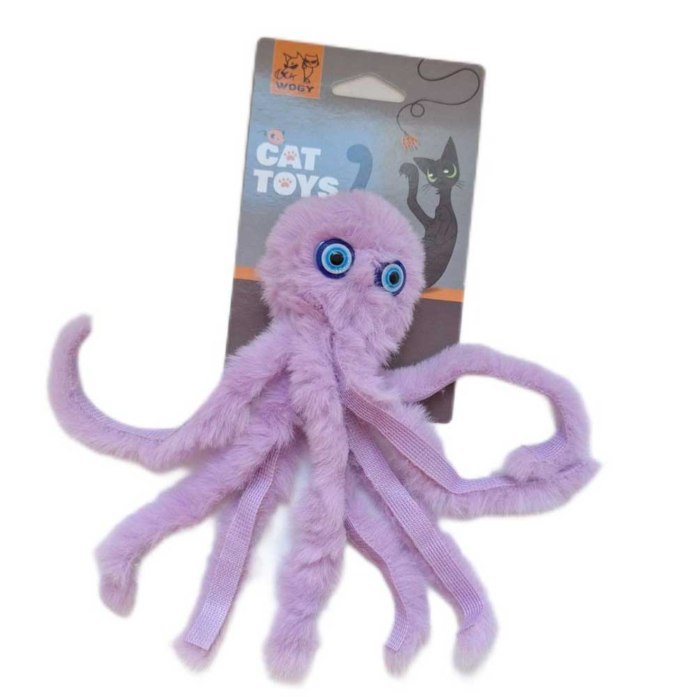 Игрушка Wogy (Воги) Для Кошек Осьминог 2024-1318 20*6см Мягкая