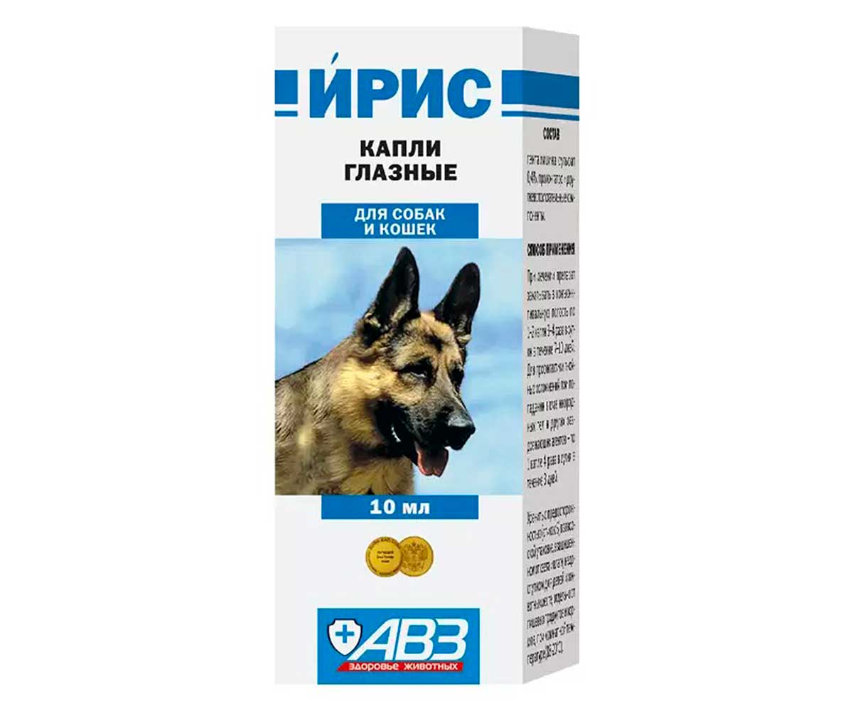 Ирис Капли Глазные 10мл Капельница АВЗ