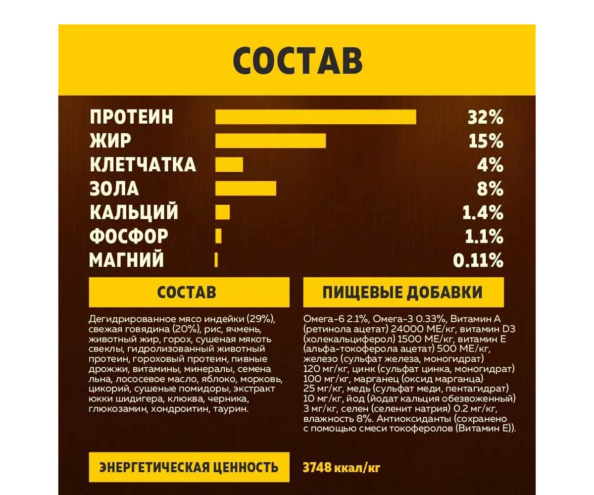 Сухой Корм Brooksfield (Бруксфилд) Low Grain Adult Cat Hairball Control Для Кошек Для Выведения Шерсти Из Желудка  Говядина и Рис 0,4кг 5660140