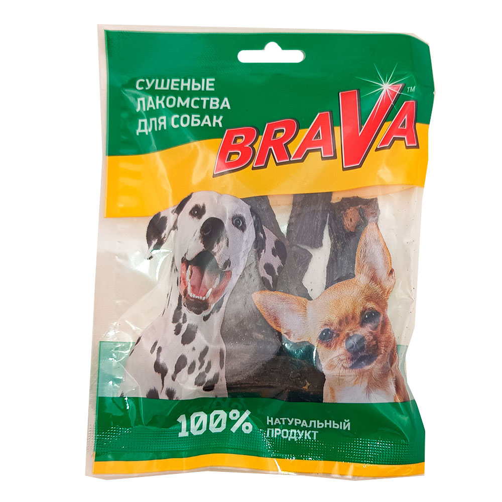 Лакомство Для Собак (Brava) Печень Говяжья 50г Новинка
