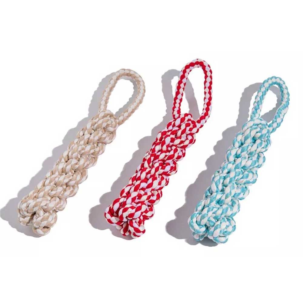Игрушка Wogy (Воги) Для Собак Палка с Ручкой, Плетеная 2024-0799 30/17*5см