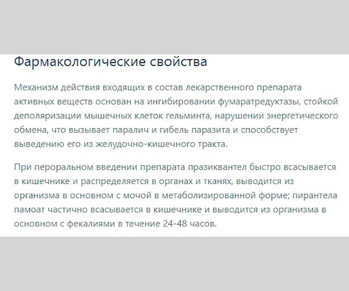 Празител Плюс Таблетки От Гельминтов Для Собак и Щенков Средних и Крупных Пород 6таб