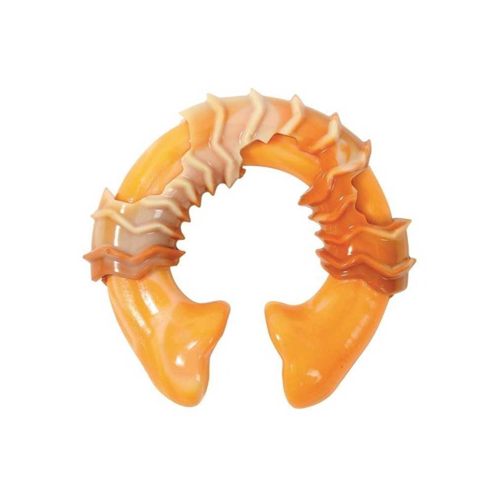 Игрушка M-Pets (М-Петс) Для Сосбак Карнивор Круглая Кость, Вкус Бекона, Желтая 10650499 10,8*9,7*3,6см