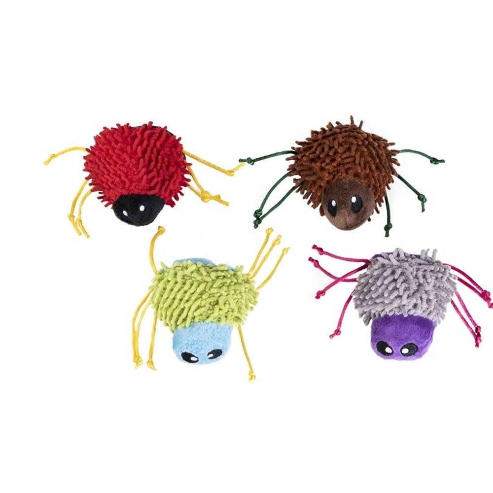 Игрушка Wogy (Воги) Для Кошек Паучок с Кошачьей Мятой, Мягкая 2024-2677 9*8см