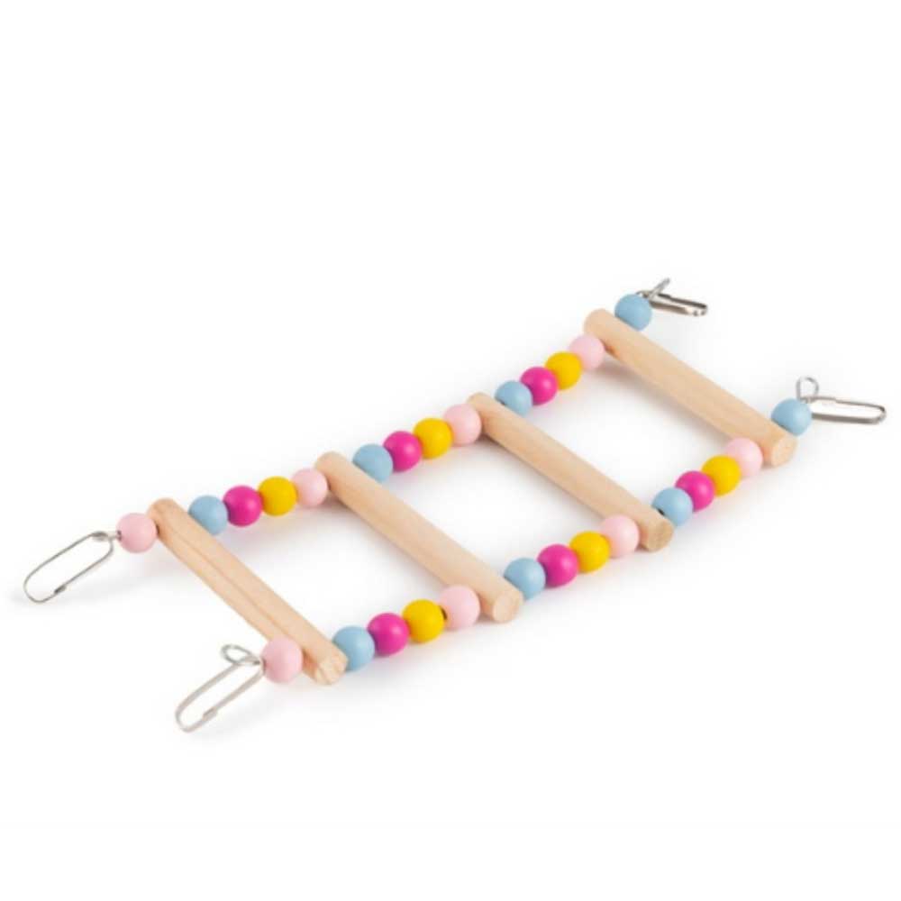 Игрушка Wogy (Воги) для Птиц Лестница Наборная, Гибкая 18,5*11см  2024-6359