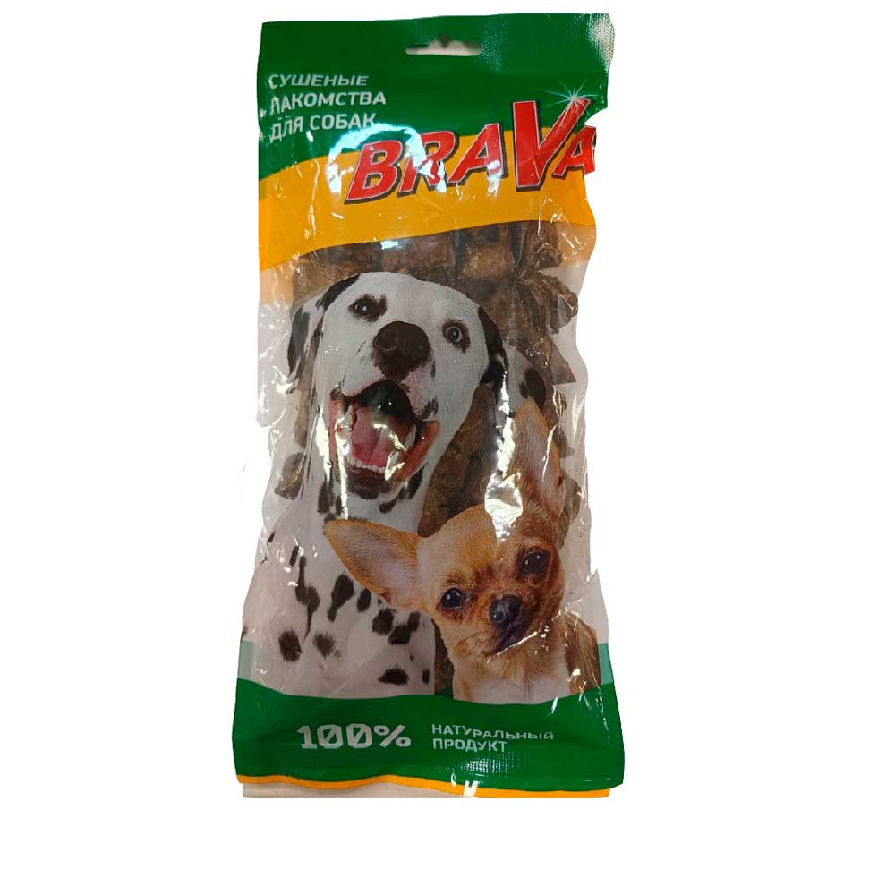 Лакомство Brava(Брава) Легкое Говяжье Для Дрессуры Кубик 50г Новика