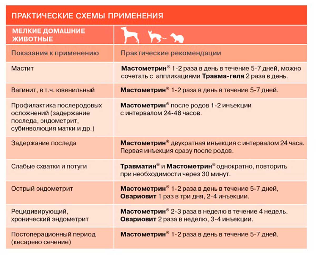 Мастометрин Гомеопатический Препарат Для Профилактики и Лечения Воспалительных Заболеваний Репродуктивных Органов и Молочной Железы у Самок Животных 10 мл Раствор Для Инъекций Хелвет