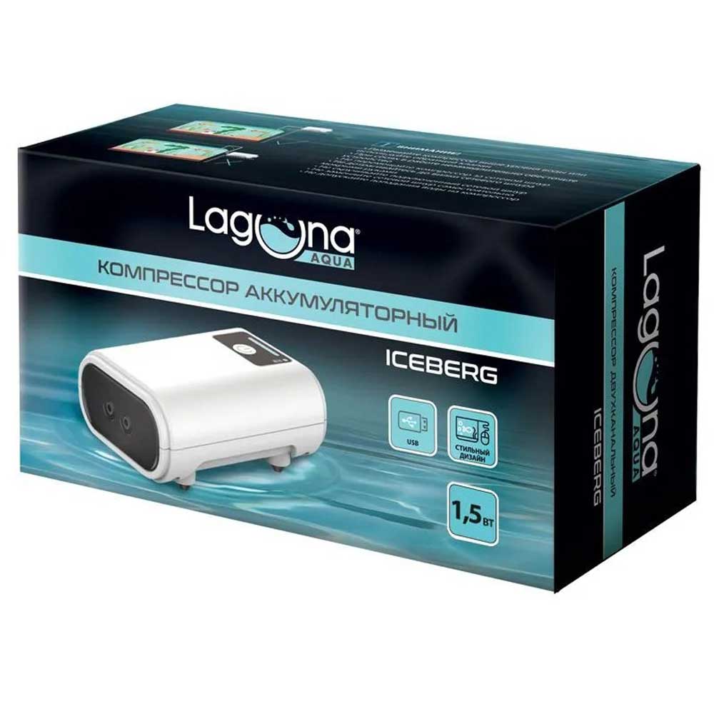 Компрессор Аккумуляторный Lagunaс(Лагуна) Iceberg Ye-Ld10 1,5вт 90л/Ч 118*70*36мм 73704008
