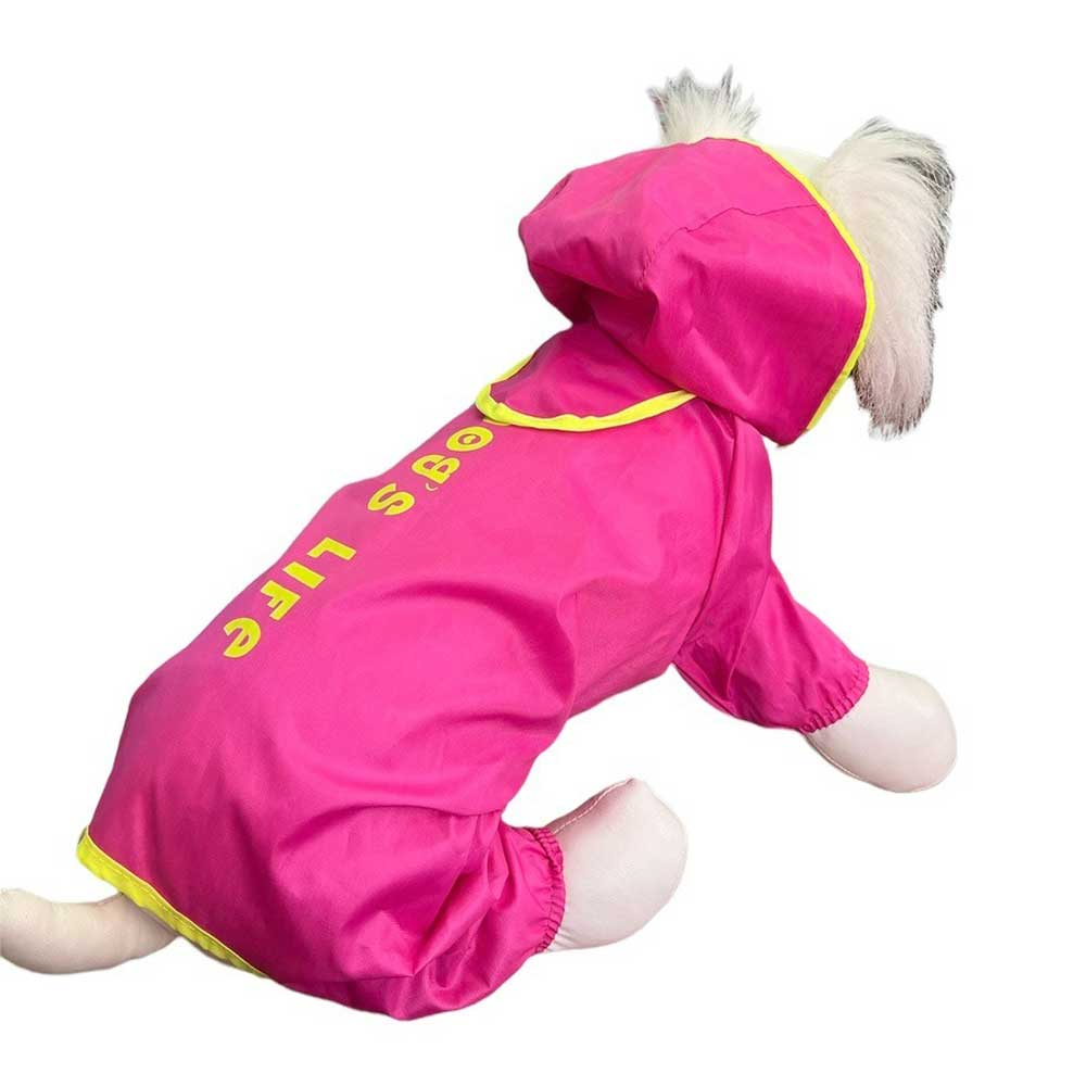 Дождевик-Пыльник Pet Fashion (Пет Фешн) Для Собак Dogs Life 16 Малиновый Вывод