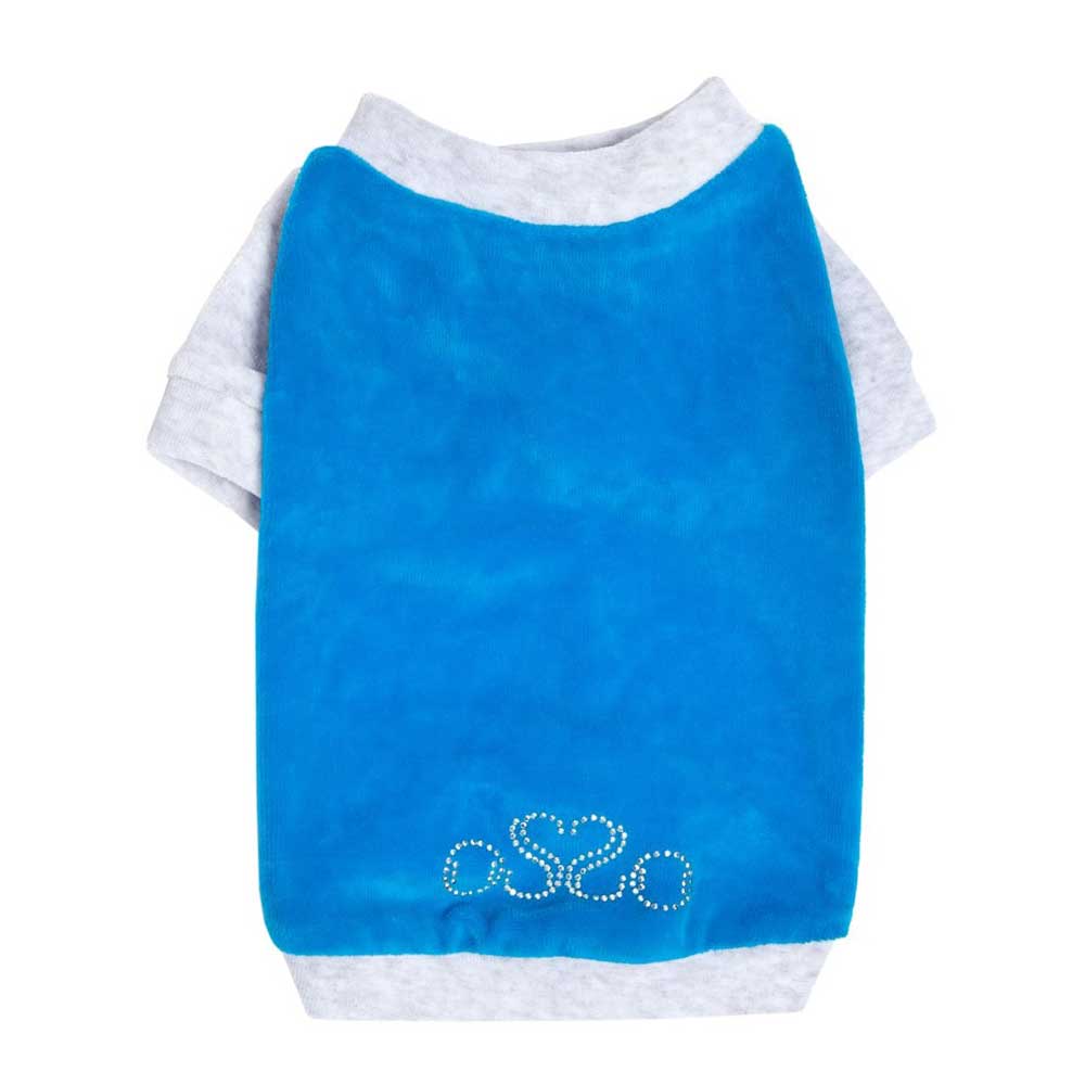 Толстовка Osso Fashion (Оссо Фешн) Для Cобак Велюр 22 Индиго Тв 1083