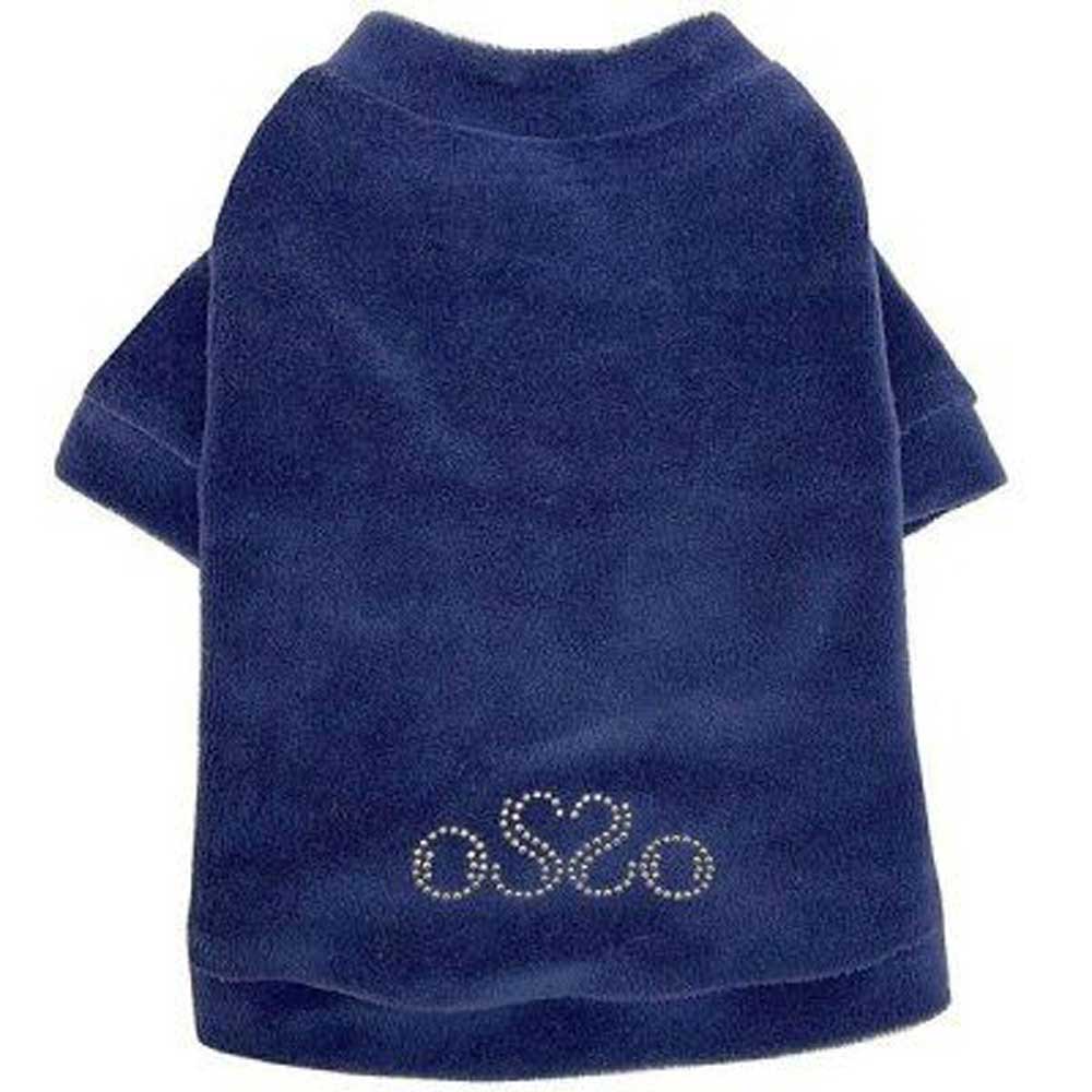 Толстовка Osso Fashion (Оссо Фешн) Для Cобак Велюр 28 Индиго Тв 1085