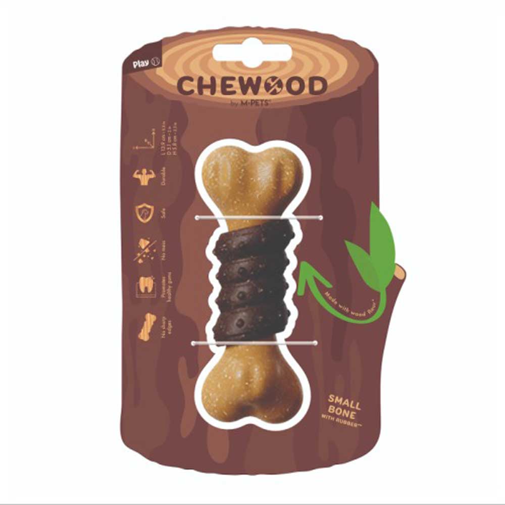 Игрушка M-Pets (Мпетс) Для Собак Chewood Кость S 13,9*5,1*5,8см 10668499
