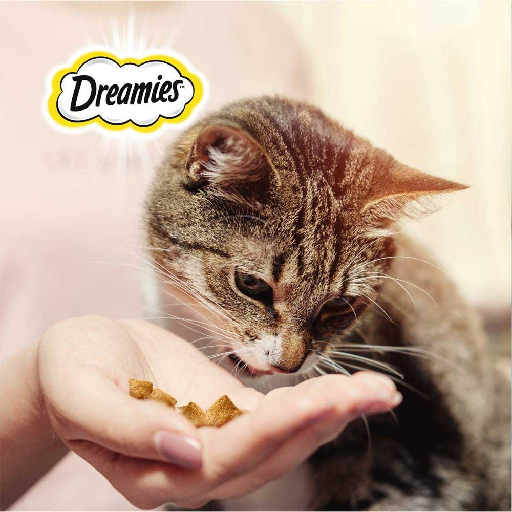 Лакомство Dreamies (Дримис) Для Кошек Лакомые Подушечки Индейка 60г