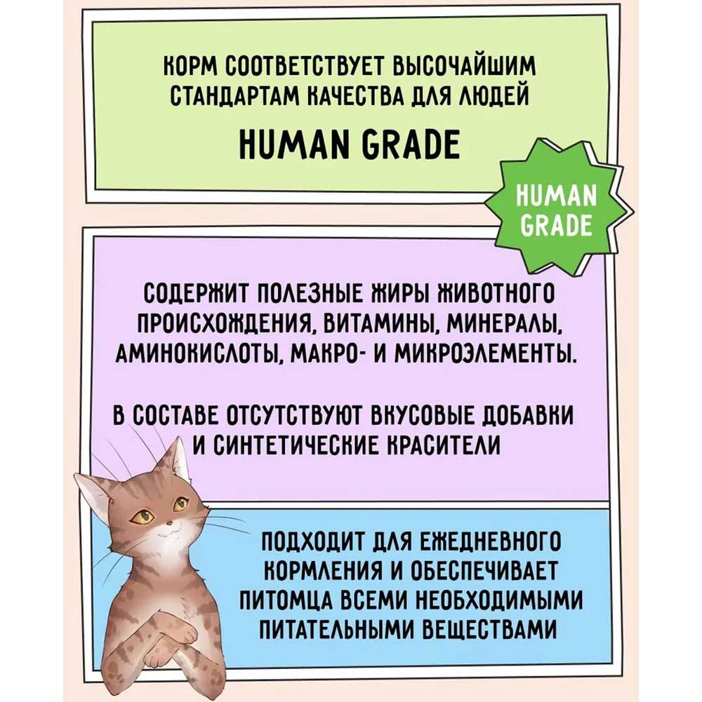 Консервы Для Кошек Zillii (Зиллии) Cat Лосось и Тунец 100г 5657083